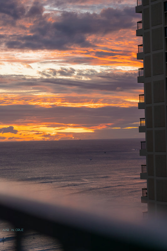 Last Light Over Waikiki